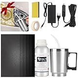 MOOKLIN ROAM Auto Scheinwerfer Bedampfen Polierset, 600ml Scheinwerfer Polierset,800g Scheinwerfer Reparatur Set für Gegen Vergilbung, Kratzer, Unschärfe,Wiederverwendbar Headlight Restoration Kit