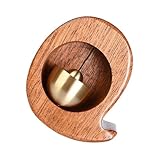 Cabilock hölzerne Glocke Windspiele im Freien haustür dekor Vintage-Dekoration für zu Hause Bürodekoration Türharfe Dekoration Schlafzimmer Bedroom Decor Büroschmuck Türdekoration Mahagoni