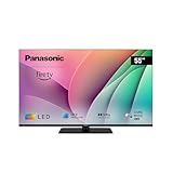 Panasonic TV-55W80AEZ, W80 Serie 55 Zoll 4K Ultra HD LED Smart TV, 2024, Fire TV, Dolby Vision & Atmos, Game Mode Plus, Alexa Sprachsteuerung, Airplay, Schwarz