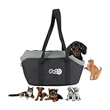 Winter Tragetücher Hund Katze Tragetasche Verstellbar Tragbar Hundetragetasche Verbreitert Verdickt Transporttasche Atmungsaktiv Haustiertasche Sicherheitsgurt Hundetasche Haustier Outdoor