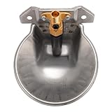 AKLOSIPY Automatischer Touch-Schalter, Edelstahl-Tränke für Schafe, Bauernhof-Tränke, Hygienische Tränke