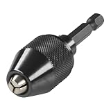 wolfcraft Schnellspan-Bohrfutter I 2625000 I 0,5-6,5 mm Spannweite I Zum schnellen und einfachen Spannen und Lösen von Bohrmaschinenzubehör