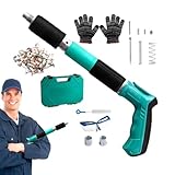 Trimmnagler, tragbarer kleiner Beton-Nagler Wandbefestigung, Power-Nagler, effizientes Tischlerei-Nagler-Kit, Wandbefestigung, Power-Nagler für Möbel für Hausrenovierung