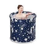 Faltbare Badewanne, Faltbare Badewanne für Erwachsene - Faltbare Whirlpool-Badewanne für Familienbadezimmer, Einweichbadewanne für Erwachsene, separates Familienbadezimmer, Whirlpool-Badewanne für