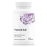 Thorne Research Adrenal Cortex - Adrenale Unterstützung - Premium Qualität - 60 vegetarische Kapseln