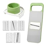 Vegetable Cutter, vegetablereibe, Gurkenhobel, Mehrzweck vegetableschneider Manuell, vegetablehobe, Küchenhelfer Zerkleinerer Für Zitrone Gurke Tomate Knoblauch Karotte Kohl Kartoffel Käse