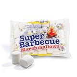 Mr. Mallo Super Barbecue Marshmallows | Schaumzucker-Ware | Mäusespeck | insgesamt softe Süßigkeit für Barbecue, Lagerfeuer oder zum Grillen (1x 300 g)