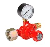 ROTHENBERGER Industrial Propankonstantregler mit Manometer 0,5-4 bar | stufenlose Regelung | Propanregler | Konstantregler | für 5 kg, 11 kg und 33 kg Gasflaschen | 032100E