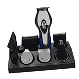 INOOMP USB Wiederaufladbares Multifunktionales Haarschneide set Herren Rasierer Nasenhaarschneider Elektrischer Trimmer mit Batterie Kompakt Tragbar für Reisen und Tägliche Pflege