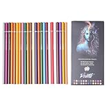 Buntstifte 24 Stück,Kinder Buntstifte | Bruchsichere Zeichenutensilien Für Kinder Jugendliche Erwachsene Schule Basteln Anspruchsvolle Zeichenprojekte