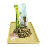 Getzoo Premium Zwerghamsterfutter 500g | Naturnahe Saaten, Pflanzenteile & Insekten | Ohne Zusatz von Kohlenhydraten | Ideal bei Diabetes-Risiko