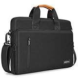 KIZUNA Laptoptasche 15.6 Zoll Notebook Tasche Laptop 15' Für MacBook Pro 16 M2/16 Lenovo IdeaPad 5 Pro & Pro 5i/Flex 5 & 5i/IdeaPad 3i & Slim 3i/Legion Pro 5//HP/Huawei/Dell Hülle Sleeve Bag,Schwarz