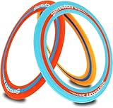 Senston Flying Ring Leicht Fangen und Werfen, Flying Scheibe 11 Zoll, 3 Stück Flugscheibe für alle Level Spieler, für Pool Strand Hinterhof Familie Spaß