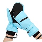 TOYANDONA Winterhandschuhe Herren Damen Winddicht Wärmeisoliert Skihandschuhe mit Touchscreen Funktion Outdoor Schneehandschuhe