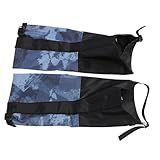 Milisten 1 Paar Outdoor Sportschuhe Beingamaschen Für Herren Schneegamaschen Kletterbeinabdeckung Winddichte Gamaschen Wandern Wadenbezüge Verschleißfeste Gamaschen Outdoor