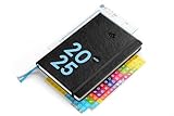 weekview compact note 2025 - der clevere Wochenplaner! Personal Organizer mit großem Notizteil / A6+ (12x18cm) mit Sticker und Tafelkalender
