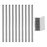 10 Stück Hobelmesser Set, 82mm Elektrohobel ManganstahlKlinge, Professional Holz Ersatzmesser Wendeklingen für Holzbearbeitungsmaschinen, MAKlTA-Hobel, Bosch (82 x 5,5 x 1,2 mm)