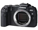Canon EOS RP Vollformat Systemkamera Gehäuse (spiegellos, 26,2 MP, 7,5cm (3 Zoll) Clear View LCD II Display, Digic 8, 4K Video, WLAN, Bluetooth), schwarz