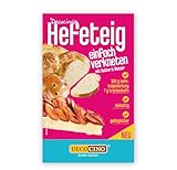 DECOCINO Süsser Hefeteig 400g - Fertige Backmischung, gelingsicher, für Profis und Anfänger, toller Hefeteig, einfache Handhabung, für Kuchen, Torten, kleines Gebäck
