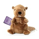 Habibi Wärmekissen/Stofftier f. Kinder u. Erwachsene - Hirsefüllung - Wasserschwein Caby Wärmekuscheltier zum Erwärmen in der Mikrowelle/Backofen, ideal auch für Babys (Capybara)