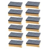 VERDANVERSE 12 Stück Teiliges Doppelseitig Stark Wirksam Kratzfrei Vielseitig für Geschirr Töpfe Spülen und Oberflächen Geeignet Robuste Reinigungsschwämme