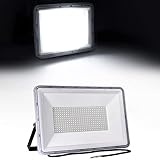LED-Flutlicht für den Außenbereich, wasserdichtes IP67-Sicherheitslicht, 6500 K Kaltweiß, 800–24000 lm, Arbeitsbeleuchtung für Hof, Garage, Lager, Parkplatz, Straßen (300 W) (300 W)