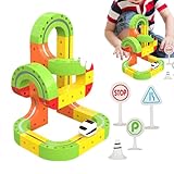 Eisenbahn Set - 3D Magnetische Bausteine,Schienen Würfel Spielzeug,für Mädchen Weihnachten Geburtstag Feiertag Kinder Klassenzimmer Vorschule Zuhause Innenbereich