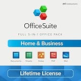 OfficeSuite Home & Business - Lifetime License - Documents, Sheets, Slides, PDF, Mail & Calendar for Windows
