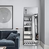 MySpiegel.de Rahmenloser Wandspiegel Kristallspiegel Badspiegel Steilfacette in 5mm Stärke (160 x 60 cm)