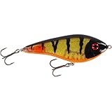 Westin Swim Glidebait 10cm 31g Low Floating Jerkbait, Farbe:3D Golden Perch