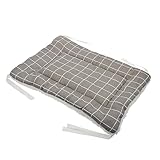 BESPORTBLE Haustiermatte Animal Polster pet Bed hundepolster katzenbettchen Dog Pads cat Bed Heizdecke für Haustiere pelzige Kistenpolster Tröster Welpe Hundematte Heimtierbett Segeltuch Grey