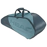 HEAD Unisex – Erwachsene Tour Racquet Bag M Tennistasche, Cyan/blau, M