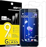 NEW'C 2 Stück, Panzer Schutz Glas für HTC U11, Frei von Kratzern, 9H Härte, HD Displayschutzfolie, 0.33mm Ultra-klar, Ultrabeständig
