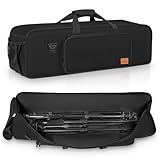 OUUTMEE 80 cm/31' Tragbare Stativtasche 80 x 21 x 21 cm/31,5' x 8,3' x 8,3' Stativ Tragetasche mit Schultergurt，für Kamerastativ, Lichtstative, Einbeinstative und andere Fotoausrüstung