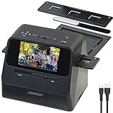 Somikon Fotoscanner: 3in1-Foto-, Dia- & Negativscanner mit 22 MP und HDMI-Ausgang, Akku (Scanner, Bilder Scanner, Digitalisierung)
