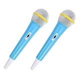 ibasenice 2St Simulationsmikrofon -Karaoke-Mikrofon für Mädchen singen kinderinstrumente musikinstrumente für Aufführungszubehör für Babymikrofon Plastik