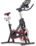 SportPlus Speedracer/Speedbike mit Tablethalterung und APP-Anbindung, Brustgurt kompatibel, ca. 13kg Schwungrad, Widerstand stufenlos einstellbar, SP-SRP-2100-i