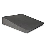 Brandsseller Sitzkeilkissen Stuhlkissen Autositzkissen Bürostuhlkissen - 38 cm x 38 x 8/2 cm Schwarz
