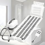 UORDBY wasserdichte Badewannenmatte, tragbarer Whirlpool, 6-stufige Massagedüsen, Fernbedienung, rutschfeste Saugnäpfe, luxuriöses Home-Spa-Erlebnis für Ganzkörperentspannung Regular114CM