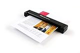 IRIScan Express Mobile Scanner-dokumentenscanner A4 8PPM -v4: PDF-Editor, Simplex, USB-betrieben, Scan zu Word, PDF, XLS, Visitenkarten zu Outlook, Foto Scanner, Quittungsscanner Win