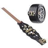Schneeketten,Noppen Rutschfest Robust Le - Schneeketten für Pick-up-LKW | Für Winter und, Offroad und Wandern, Anhänger, Rasen Angeln