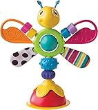 TOMY Lamaze Babyspielzeug 'Freddie, das Glühwürmchen' Mehrfarbig, Hochwertiges Hochstuhlspielzeug, Rassel und Greifling, Förderung der Motorik, Hochstuhl Spielzeug, Ideales Weihnachtsgeschenk, ab 6 Monaten
