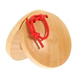 HONMEET Kinder Kastagnetten 8 Stück Orff Percussion Spielzeug Langlebiges Schlaginstrument Für Musikalische Früherziehung Und Vorschule