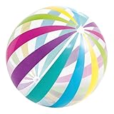 Strandkugeln für – bunte aufblasbare Strandbälle, leichtes Sommerspielzeug | Strandball im riesigen -Design, lustige Poolparty, extra dickes Vinyl, langlebig