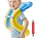 Tewzafiya Schwimmweste für Kinder, Schwimmweste für – Kostüm mit Verstellbarer Sicherheitsschnalle, ergonomisches Design für 3-15 Jahre Pool