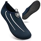 WateLves Wasserschuhe Badeschuhe Schwimmschuhe Strandschuhe Aquaschuhe Barfußschuhe Damen Herren Schnell Trocknend Breathable Unisex