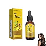 Ingwer Haarwachstums Serum,Haar Repair Ingwer Serums,Natürliche Inhaltsstoffe,Repariert Geschädigtes Haar,20ML