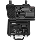 LEKUFEE wasserdichte Koffer für DJI Osmo Pocket 3/DJI Pocket 3/Creator Combo/Power Expansion Combo/Vlogging-Kamera/Action-Kamera und Zubehör (Nur Tasche)
