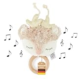 Bieco Spieluhr Schnuffeltuch Baby Mädchen Reh Ella Rosa | Spieluhr Baby | My Hummy | Spieluhren für Baby Spieluhr Baby Mädchen Kuscheltier Musikspieluhr Reh Baby Spieluhr Mädchen Schlummer Otter
