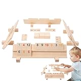Zahlenbrettspiel, Zahlenbrettspiele für Kinder | Strategie-Brettspiel - Pädagogisches Zahlenbrettspiel, Eltern-Kind-Interaktion, logisches Denktrainingsspielzeug für Kinder